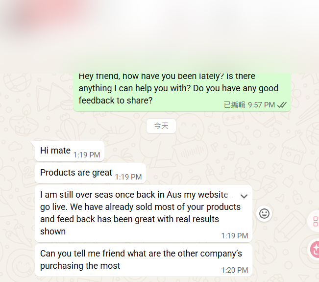 Cliente en Australia